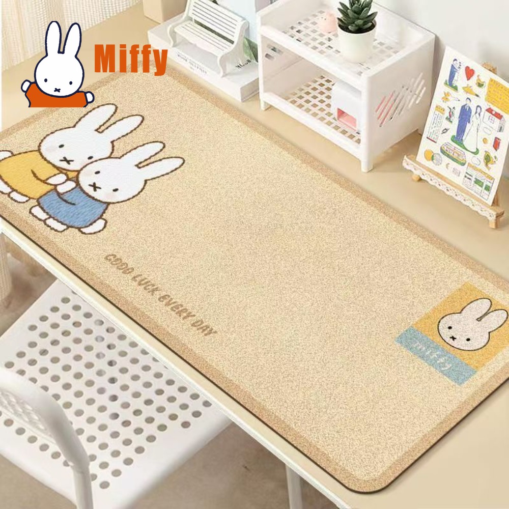 Desk Setup Cute - Kawaii Miffy Extra Large Desk Mat