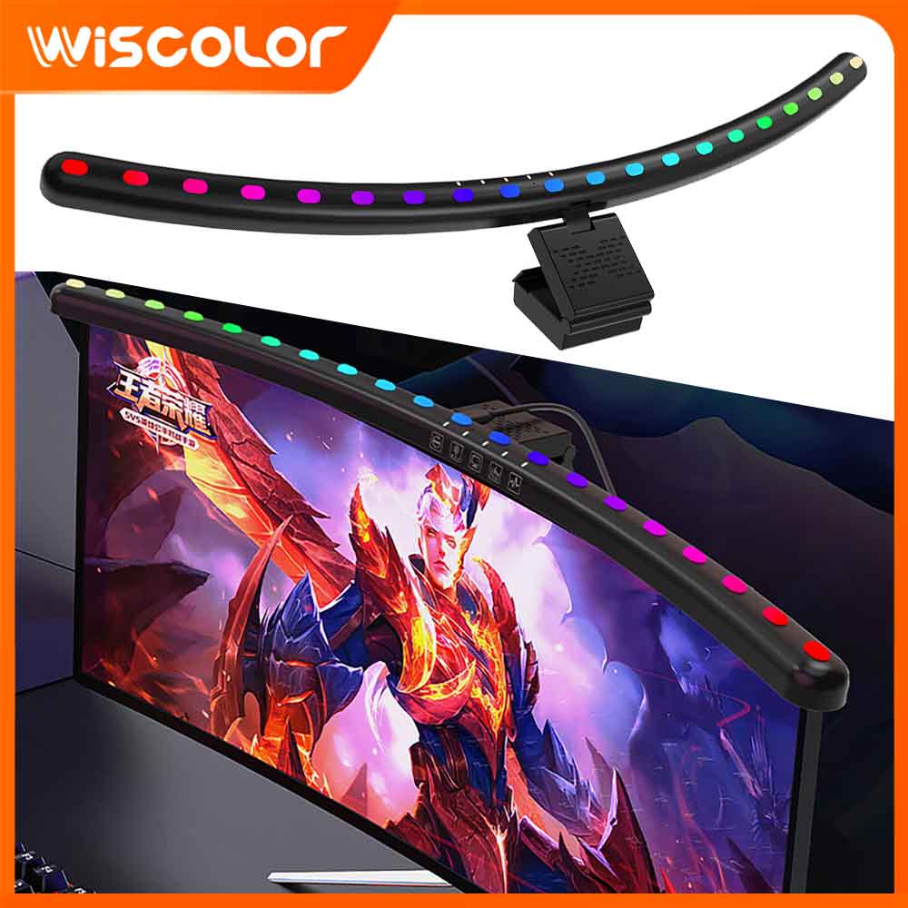 RGB Light Bar Monitor Smart Wi - Desk Setup For Office ulasan dan harga
