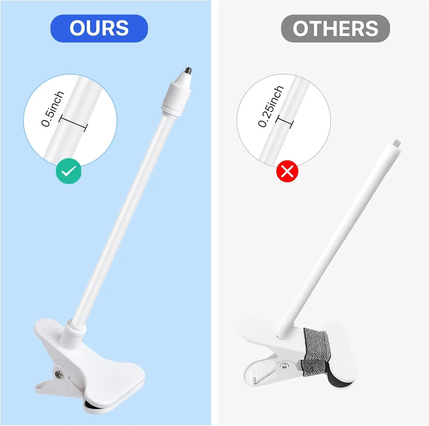 25cm/41cm Flexible Baby Monito - Monitor Arm Clamp ulasan dan harga