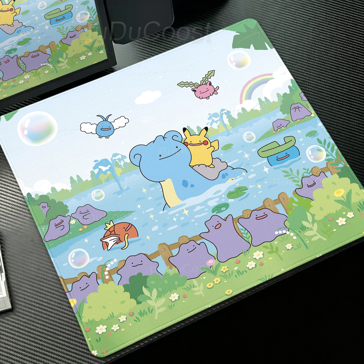 Anime Pokémon Ditto Mouse Pad  - Desk Setup For Office ulasan dan harga