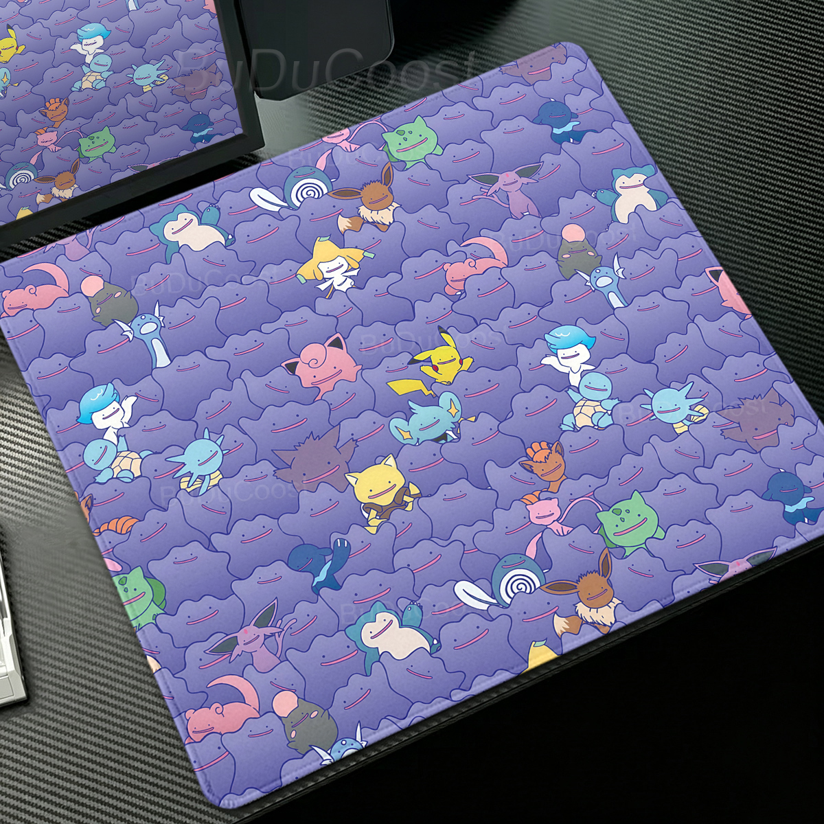 Anime Pokémon Ditto Mouse Pad  - Desk Setup For Office ulasan dan harga