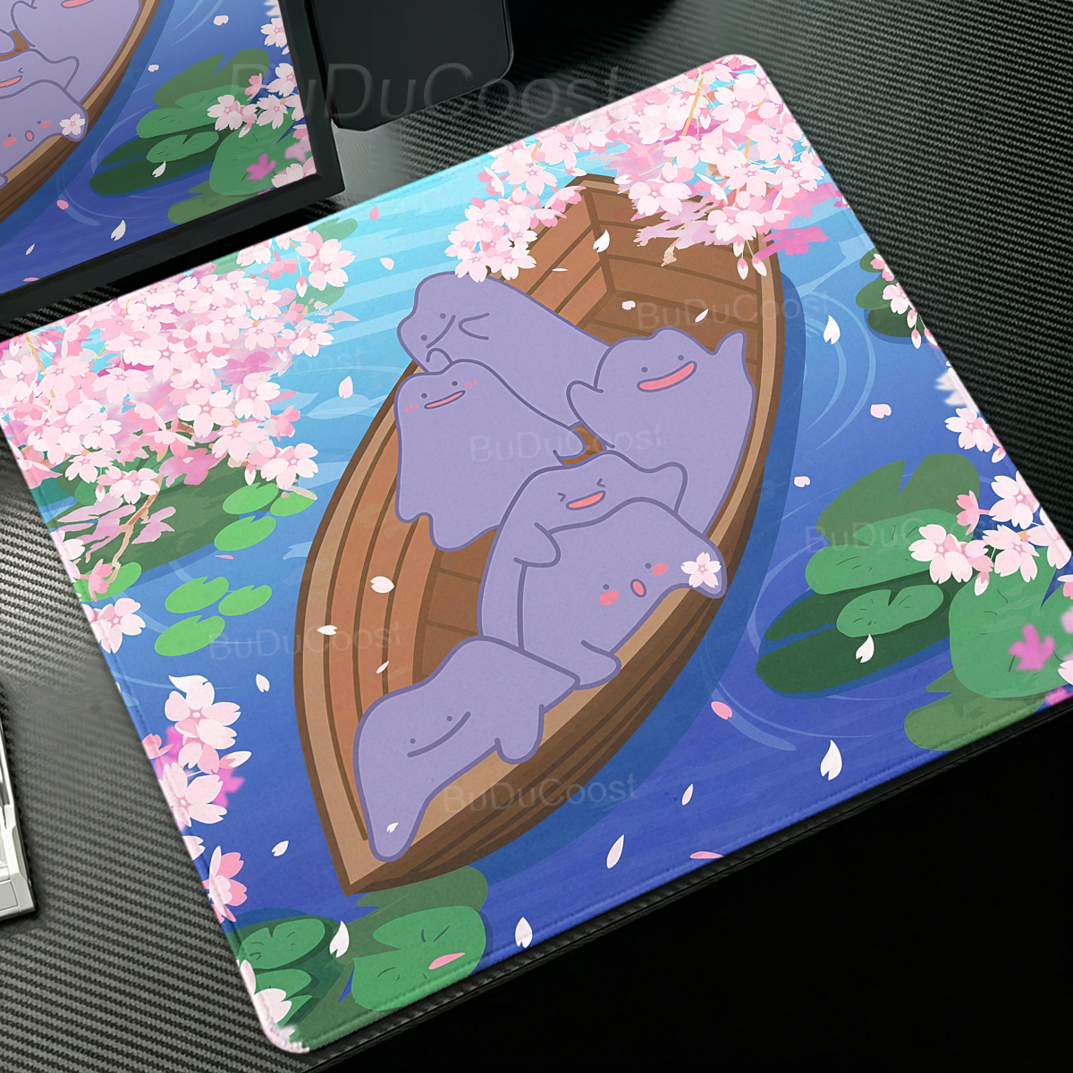 Anime Pokémon Ditto Mouse Pad  - Desk Setup For Office ulasan dan harga