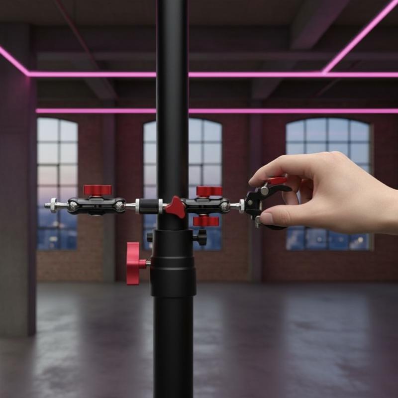 Camera Super Clamp 1 Set Metal - Monitor Arm Clamp ulasan dan harga