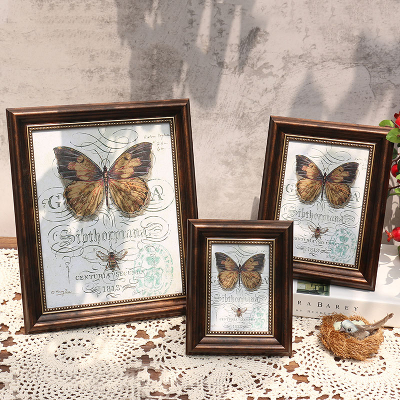 Retro Style Home Photo Frame S - Desk Setup Photo ulasan dan harga
