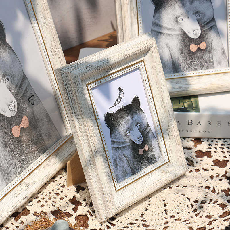 Retro Style Home Photo Frame S - Desk Setup Photo ulasan dan harga