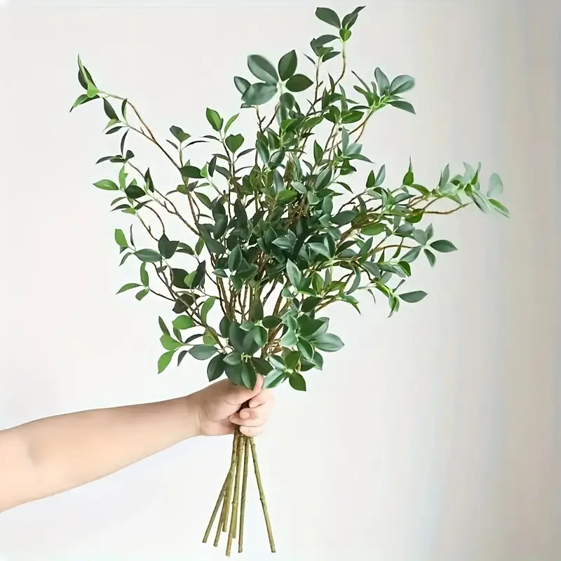 67/108CM Artificial Green Plan - Desk Setup Photo ulasan dan harga