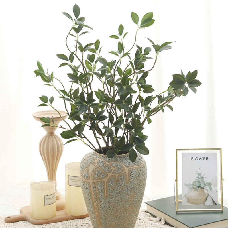 67/108CM Artificial Green Plan - Desk Setup Photo ulasan dan harga
