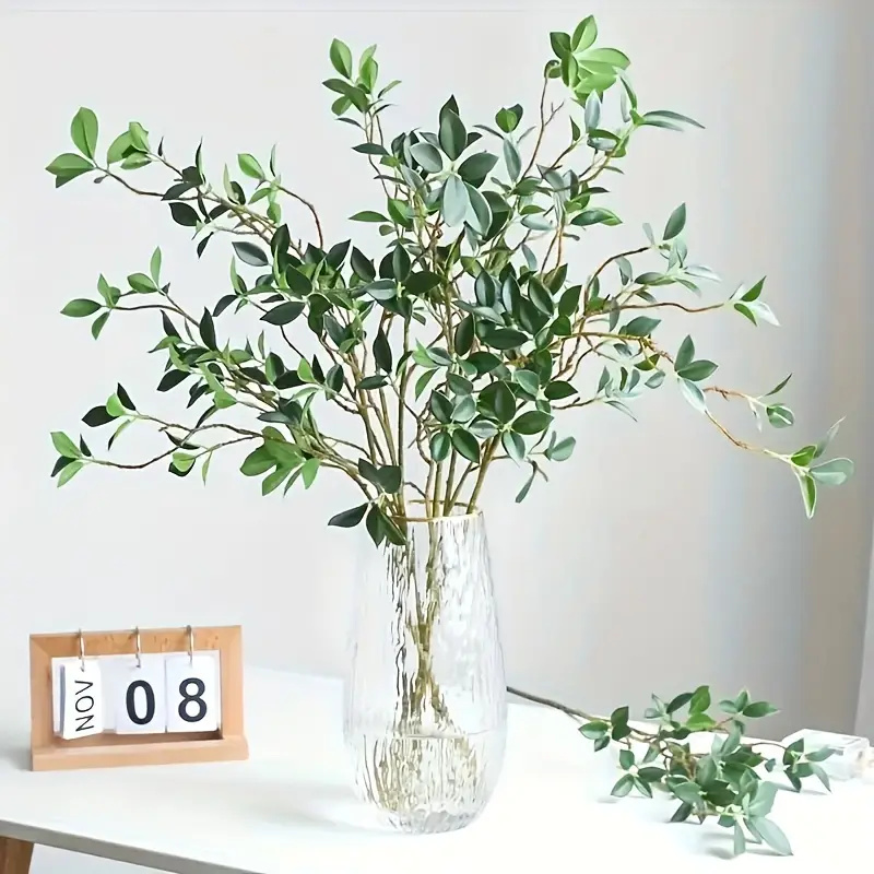 67/108CM Artificial Green Plan - Desk Setup Photo ulasan dan harga
