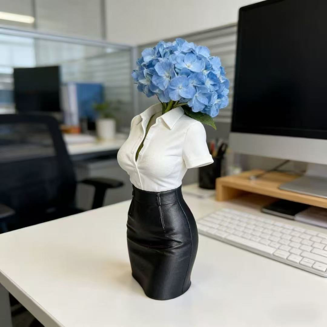 3d Printed Sexy Office Lady Bo - Desk Setup Plant ulasan dan harga