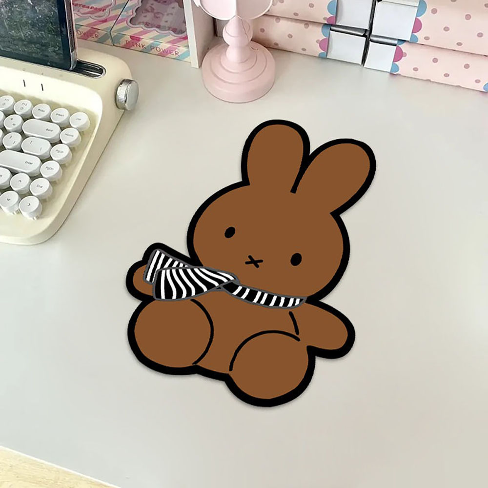 Kawaii Miffy Cute Mouse Pad Ca - Desk Setup Cute ulasan dan harga