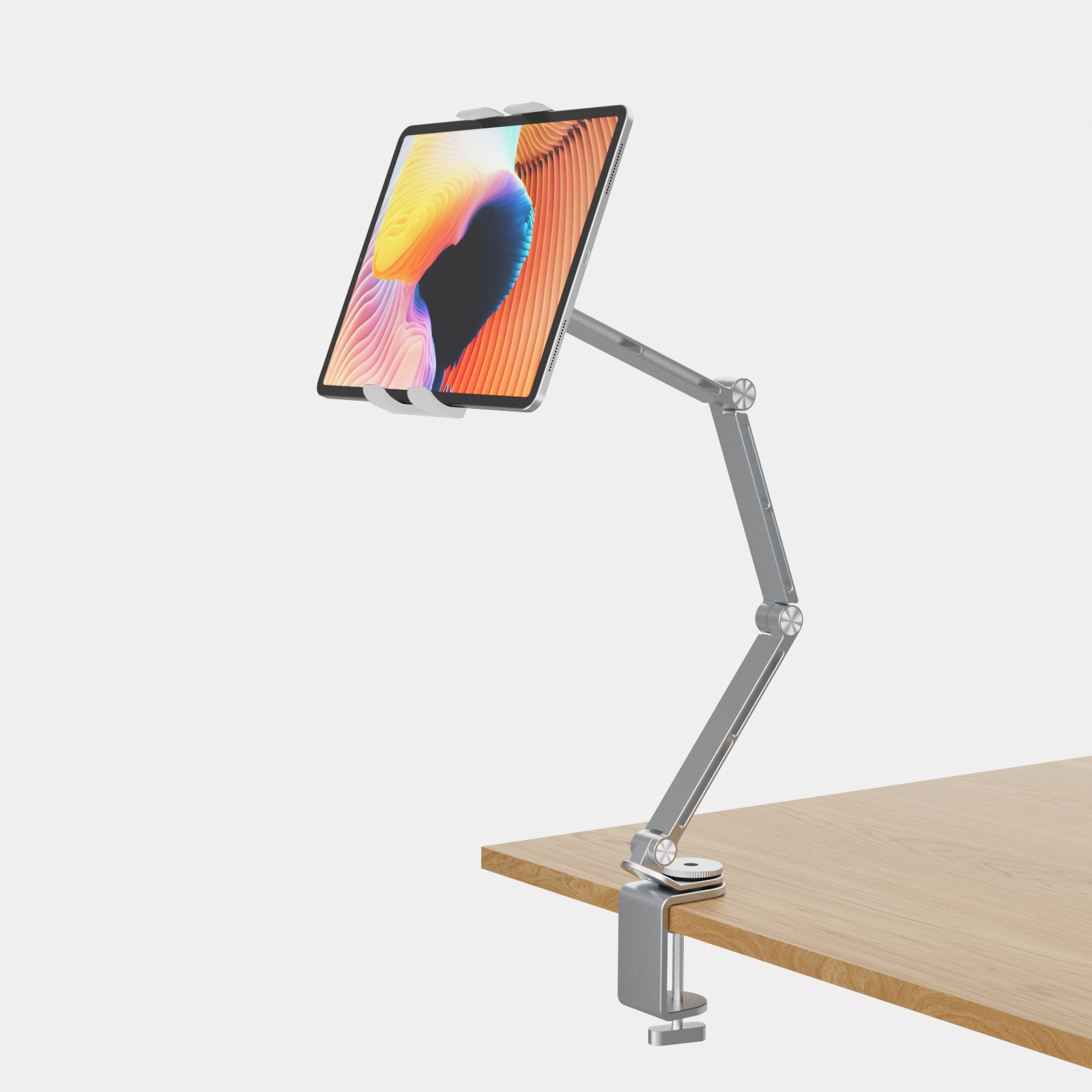 Kimdoole Tablet Desktop Cantil - Monitor Arm Clamp ulasan dan harga