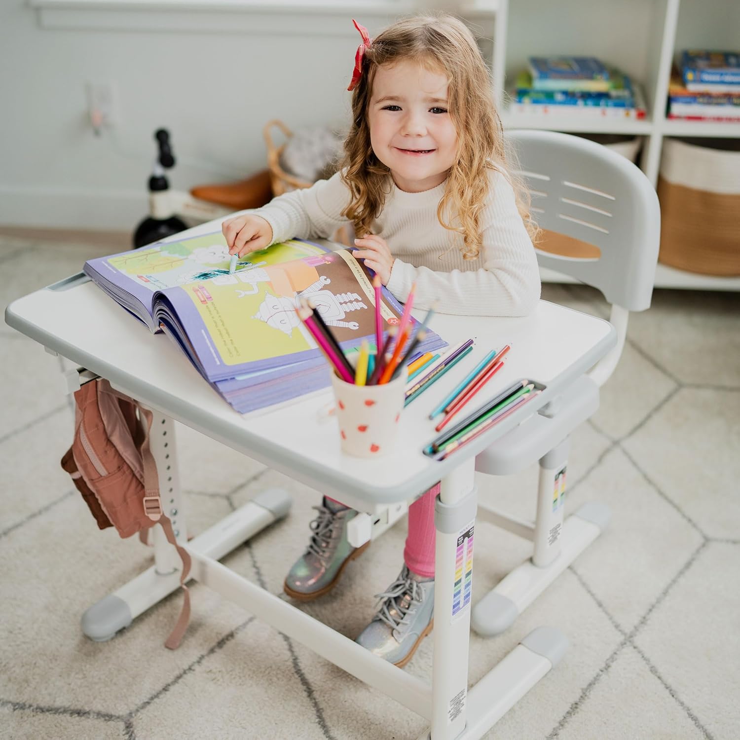 Kids Desk and Chair Set Height - Desk Setup Kids ulasan dan harga