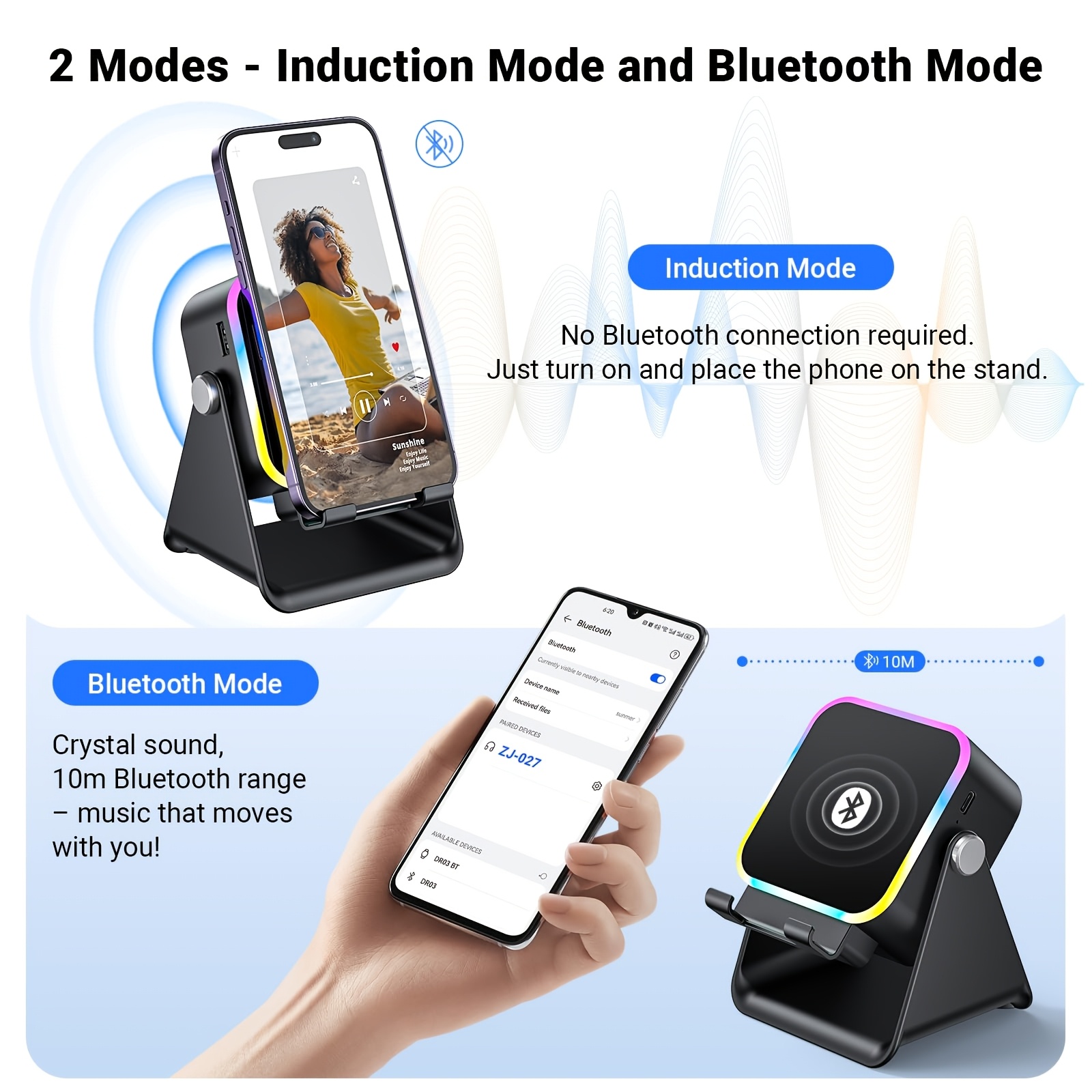 Smart RGB Colorful Light Bluet - Speaker Desk Setup ulasan dan harga