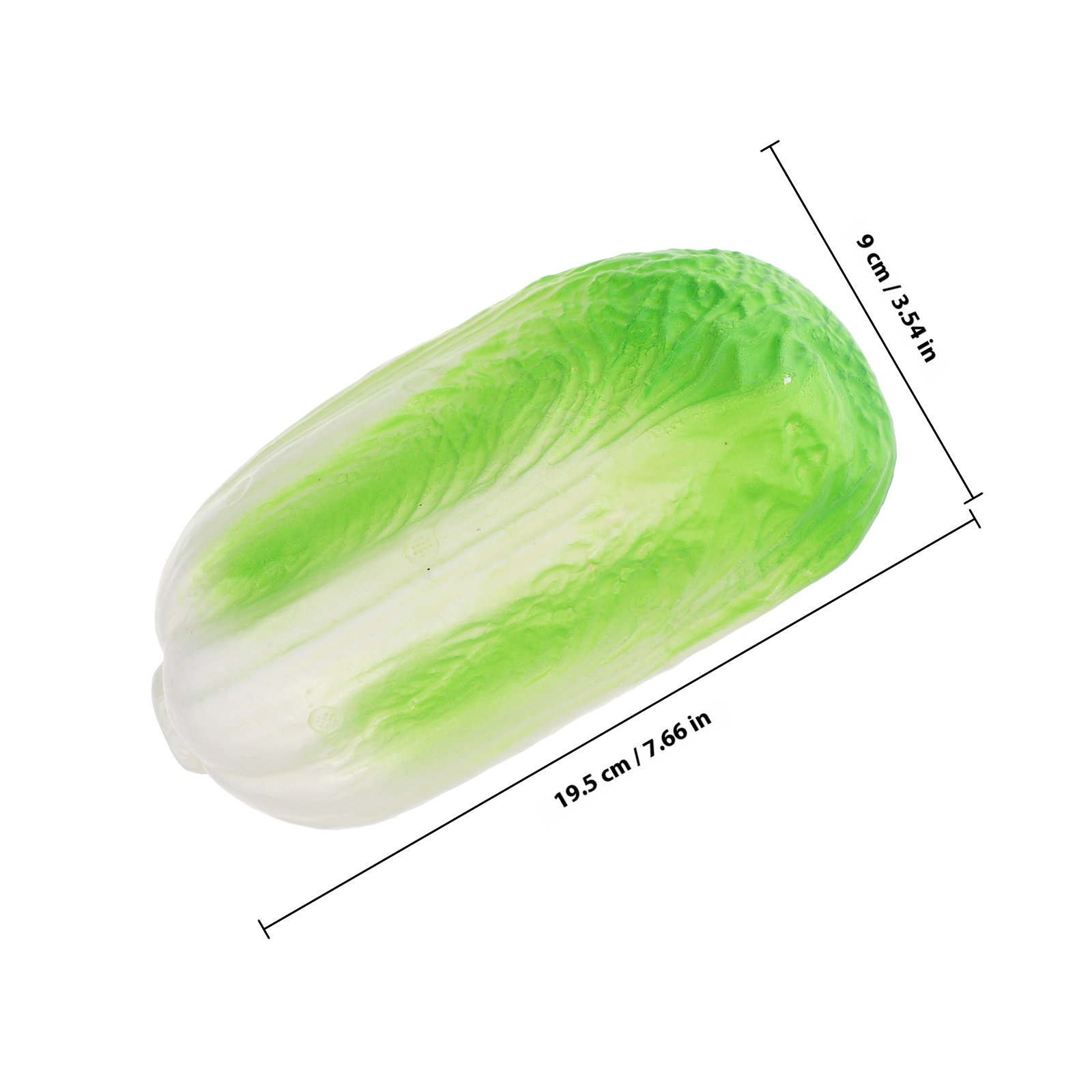 Premium Realistic Faux Cabbage - Desk Setup Photography ulasan dan harga
