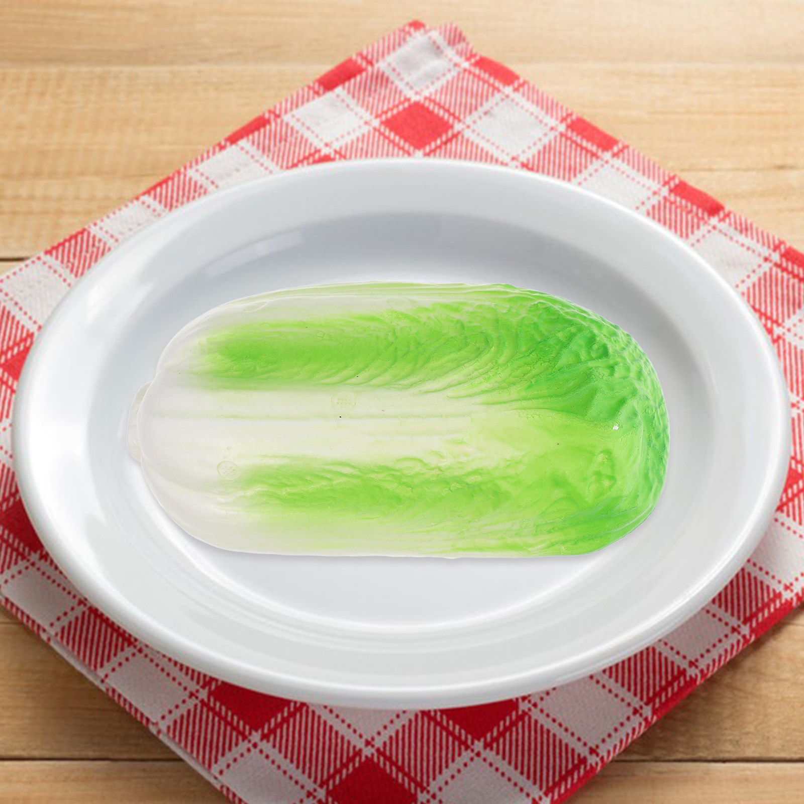 Premium Realistic Faux Cabbage - Desk Setup Photography ulasan dan harga
