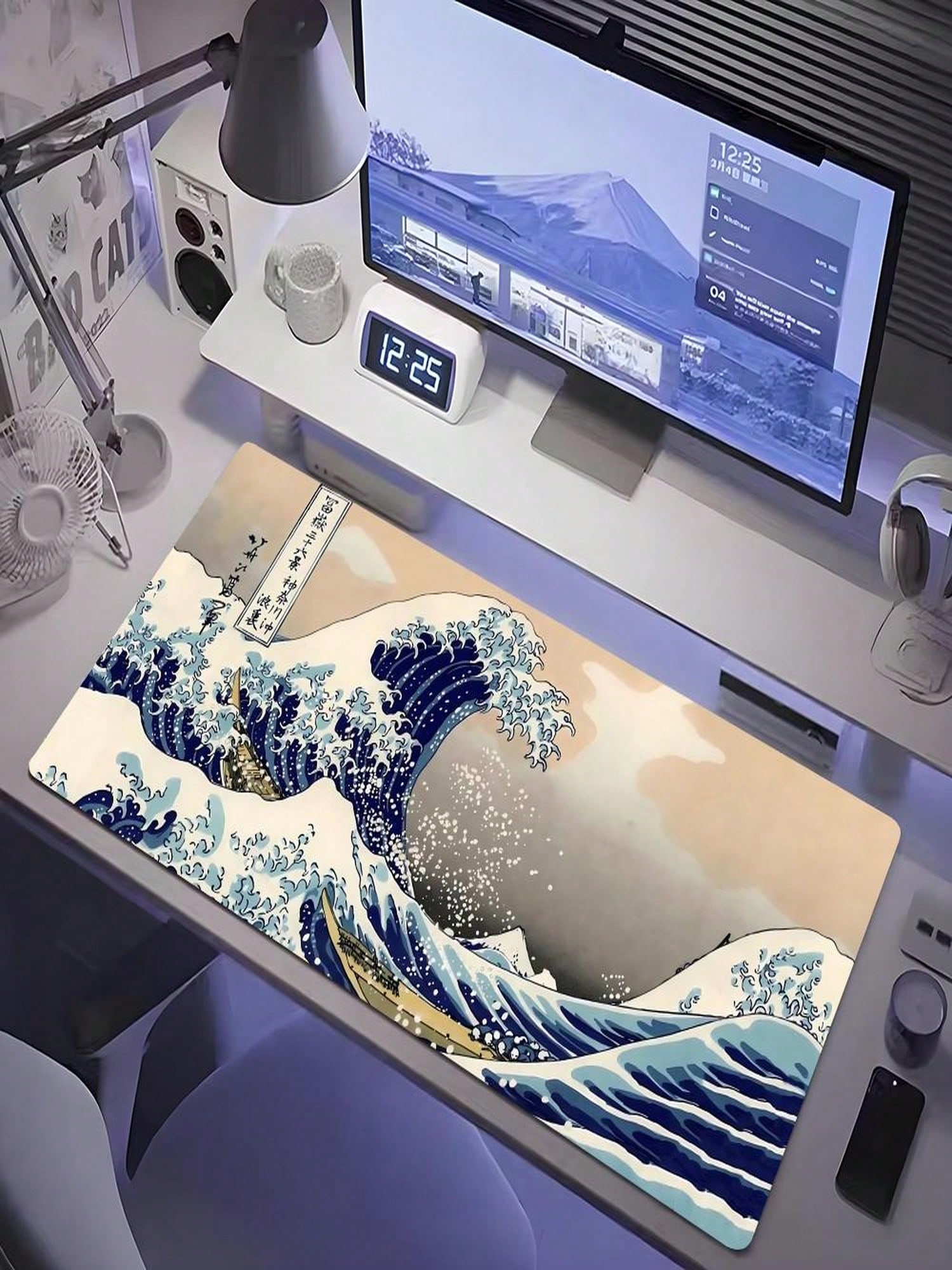 Style Wave Surfing Mouse Pad - - Desk Setup For Office ulasan dan harga