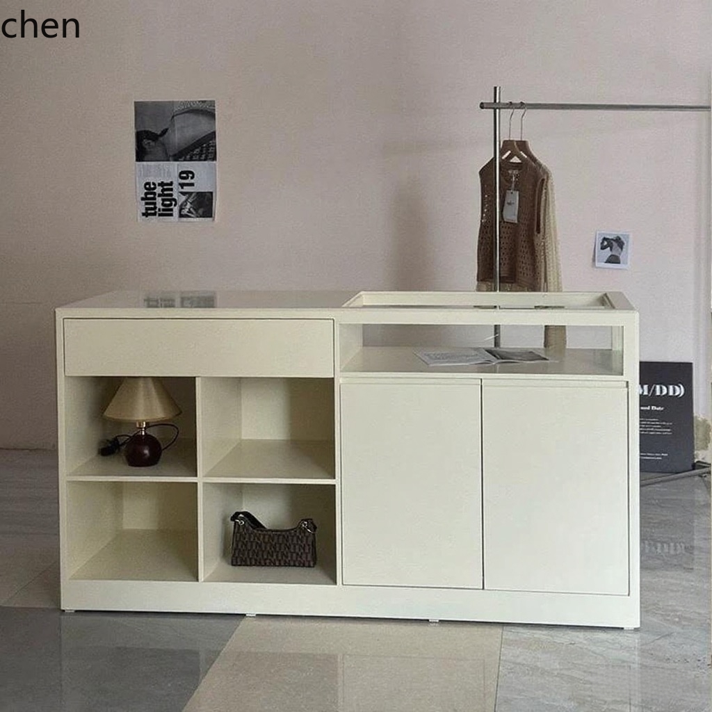 CZ Clothing Store Island Table - Desk Setup For Office ulasan dan harga