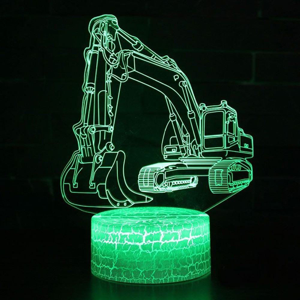 Construction Theme Excavator D - Desk Setup Kids ulasan dan harga