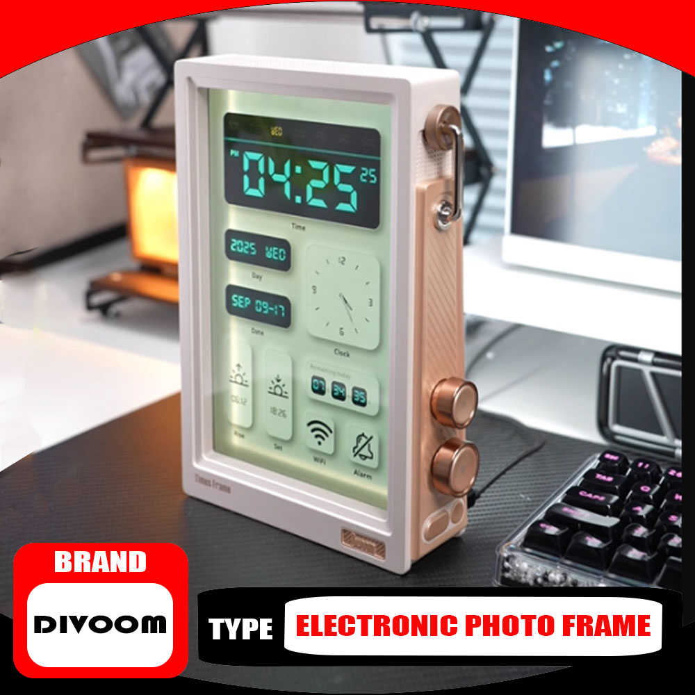 Divoom Times Frame 10.1″ Smart - Speaker Desk Setup ulasan dan harga