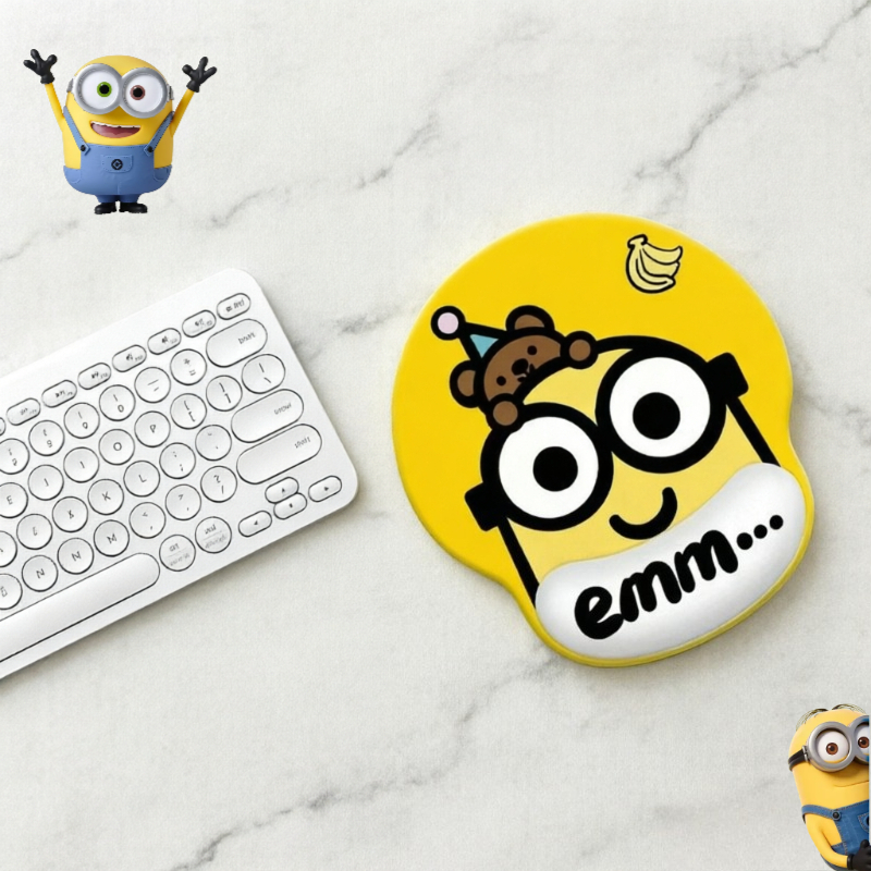 Minions cartoon cute wristband - Desk Setup Cute ulasan dan harga