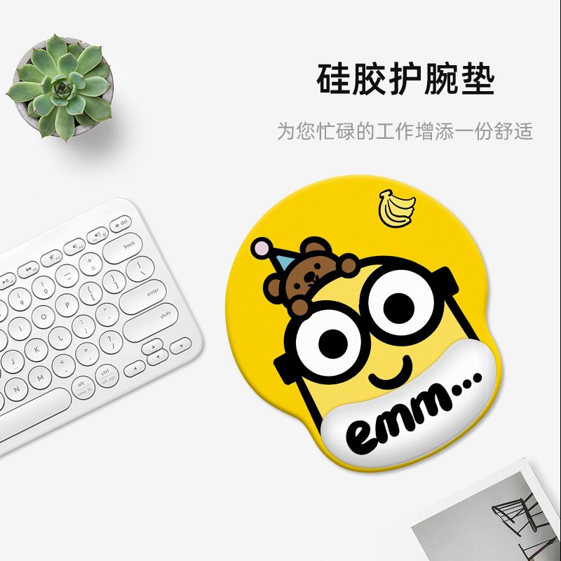 Minions cartoon cute wristband - Desk Setup Cute ulasan dan harga