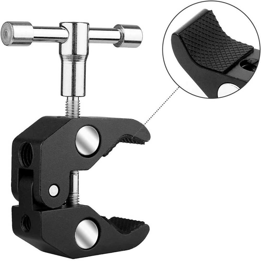 Large Arm Clip Ballhead Clamp  - Monitor Arm Clamp ulasan dan harga