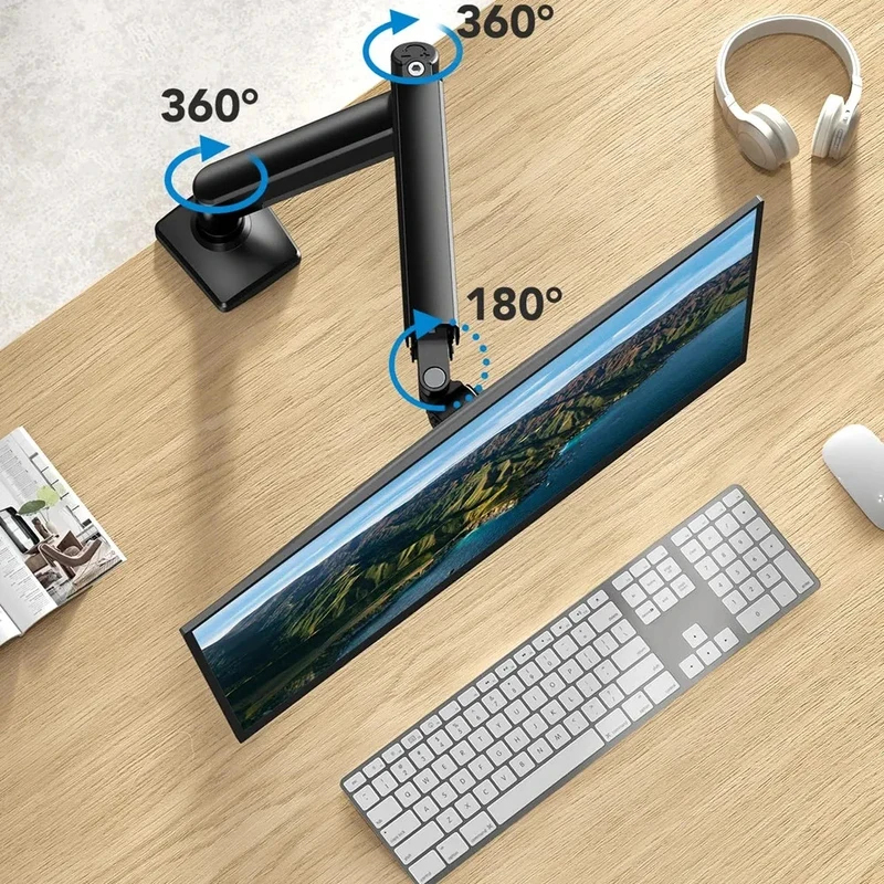 Home Household Single Monitor  - Monitor Arm Clamp ulasan dan harga