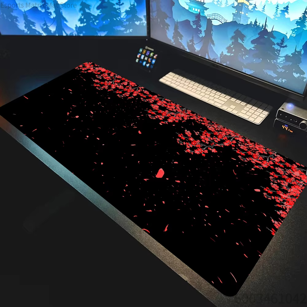 Japanese Cherry Blossom Large  - Desk Setup Background ulasan dan harga