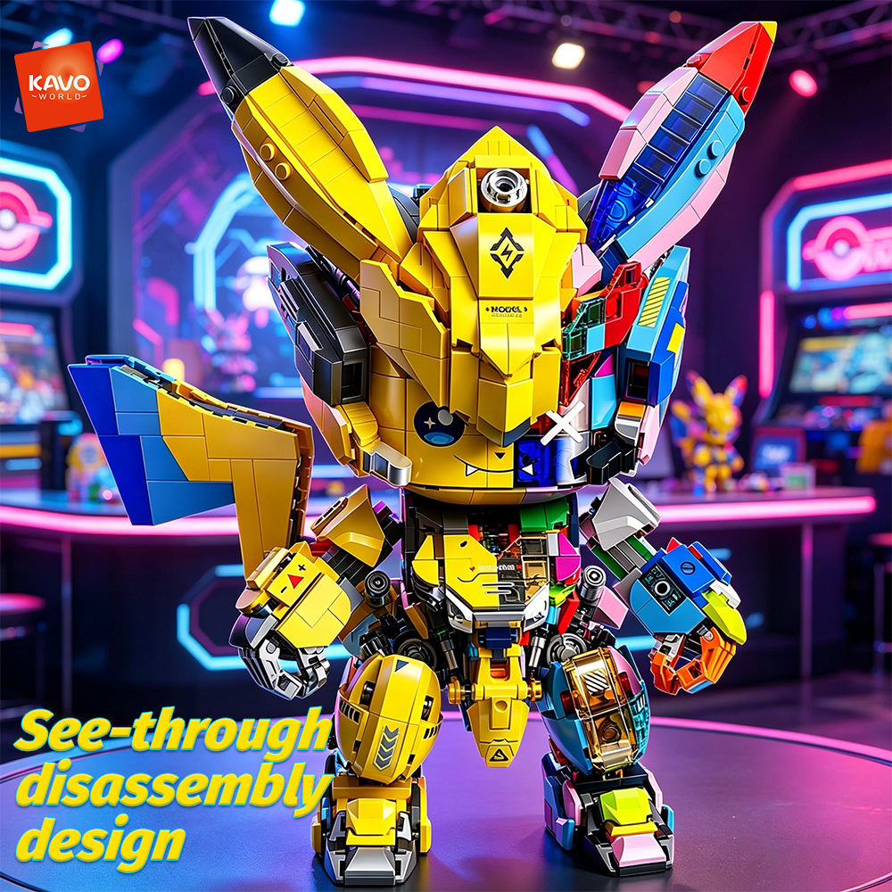 KAVOWORLD 1505 PCS DIY Mecha A - Desk Setup Diy ulasan dan harga