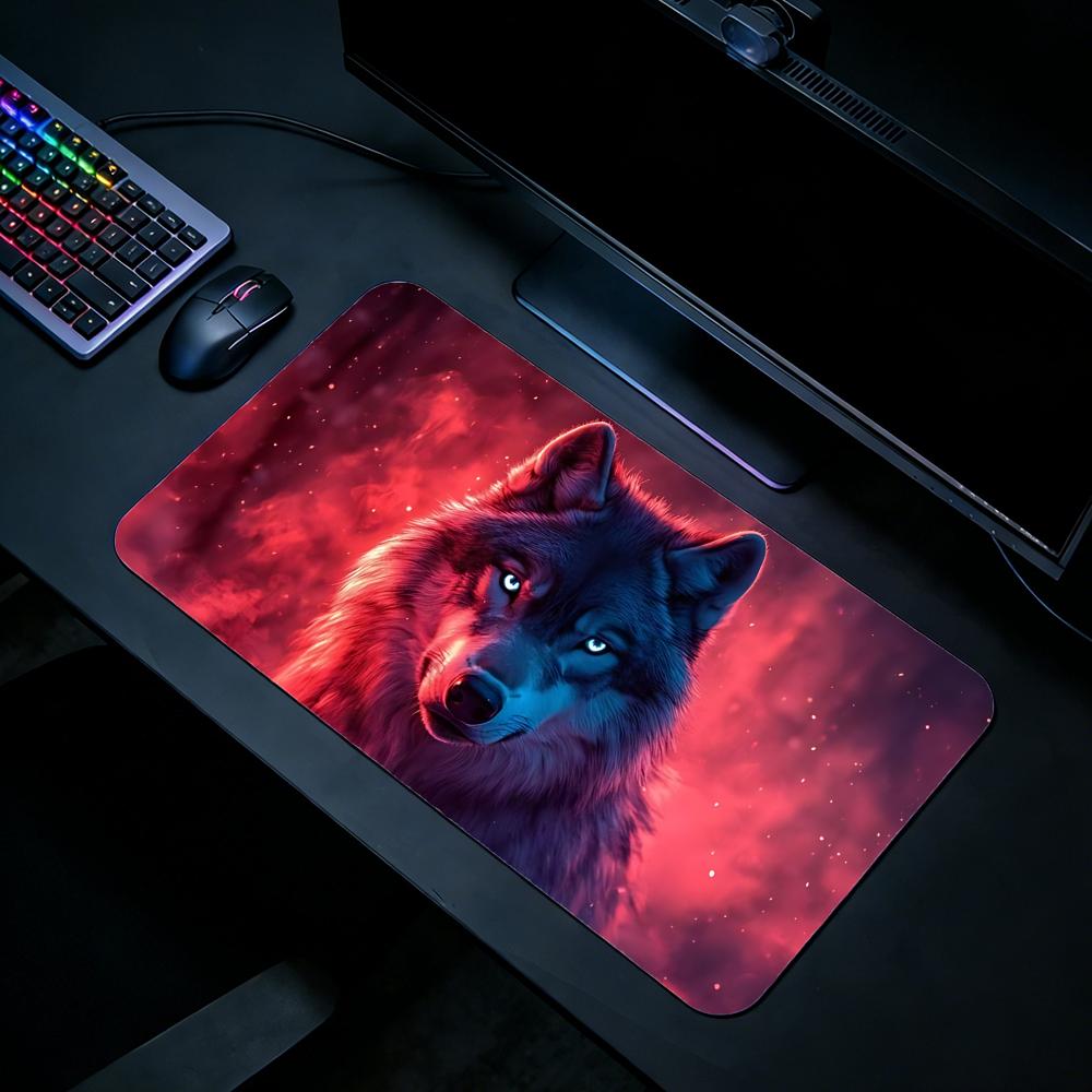 Nature Wolf Gaming Mouse Pad M - Desk Setup Natural ulasan dan harga