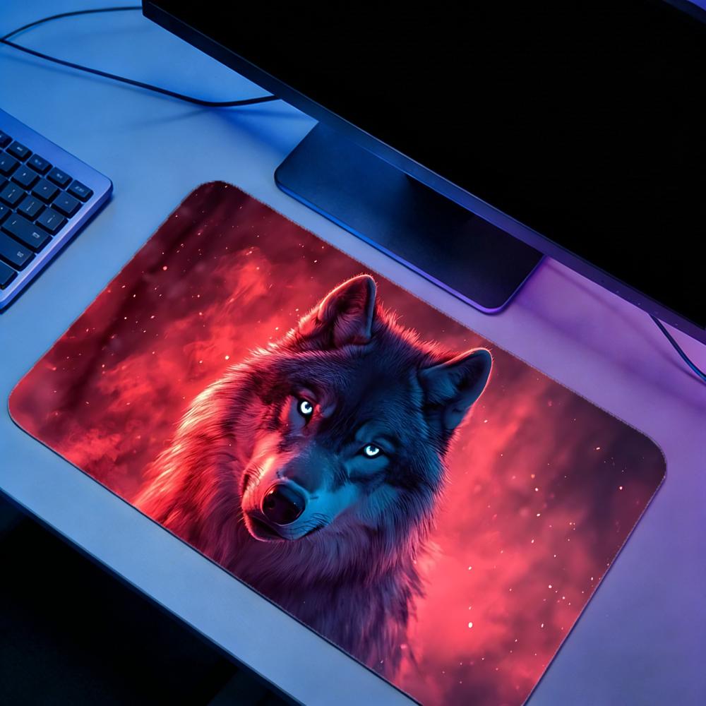 Nature Wolf Gaming Mouse Pad M - Desk Setup Natural ulasan dan harga
