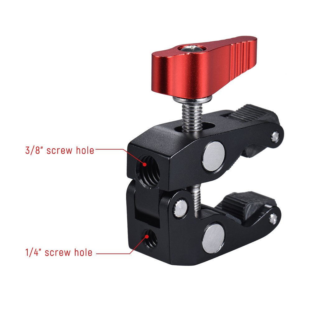 Metal Multi-function Ball Head - Monitor Arm Clamp ulasan dan harga
