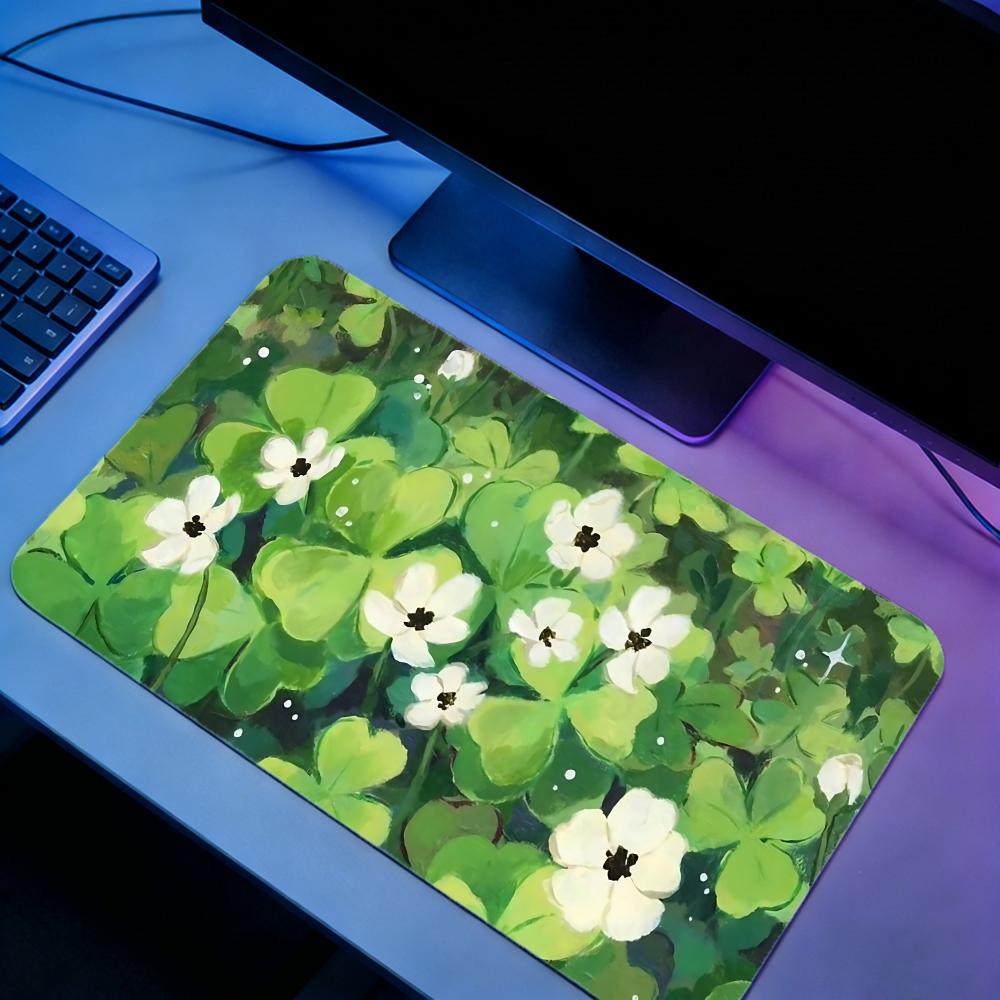 Nature GGreen plants flowersed - Desk Setup Natural ulasan dan harga