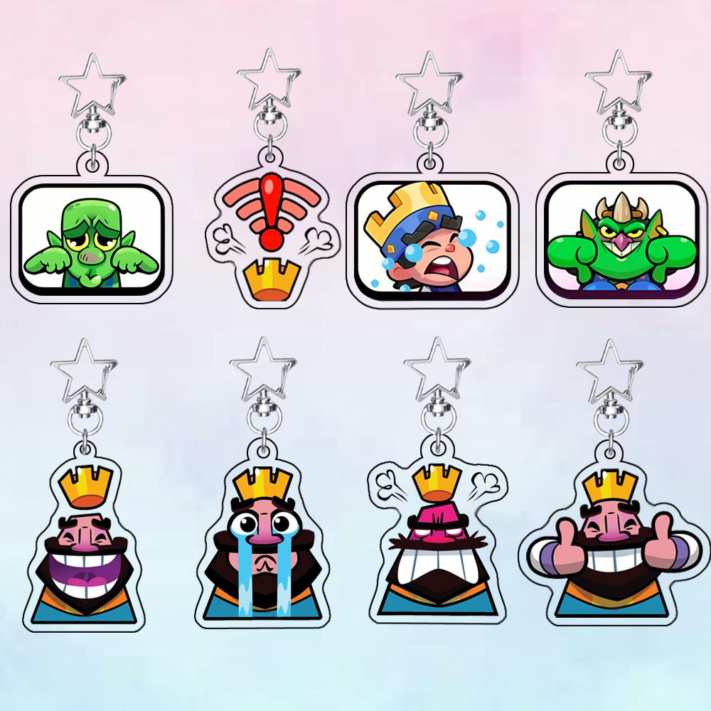 Clash Royale Anime Game Emote  - Desk Setup Cute ulasan dan harga