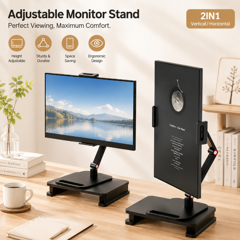 Expandable Portable Monitor Mo - Desk Setup Laptop And Monitor ulasan dan harga