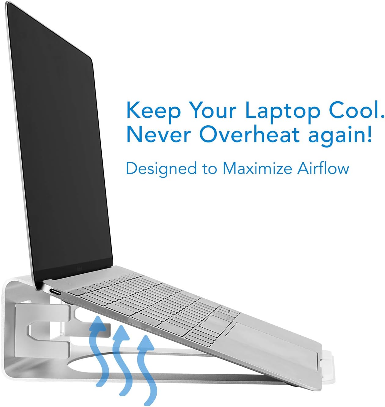 Vertical Laptop Stand for Desk - Desk Setup Laptop And Monitor ulasan dan harga