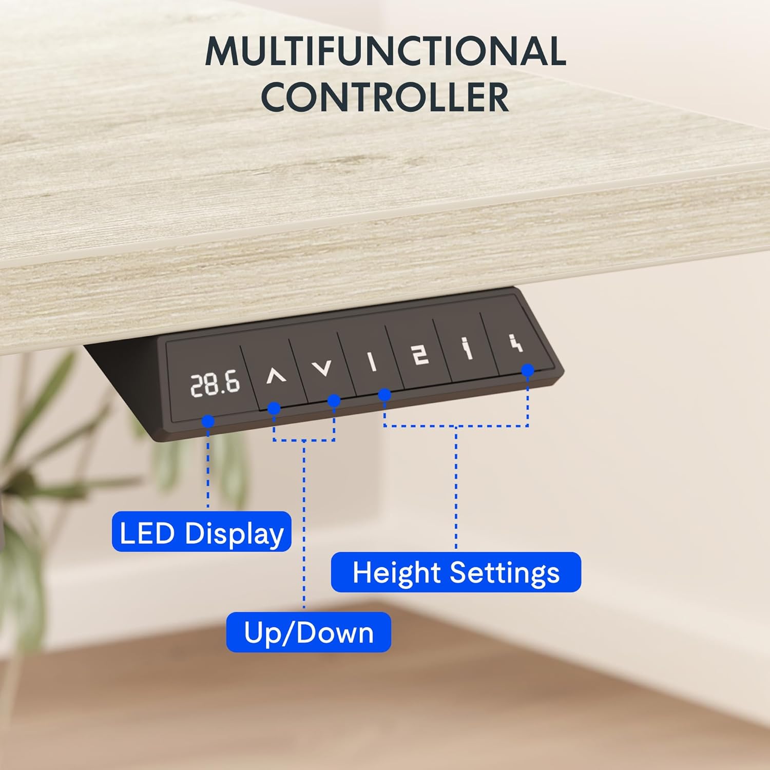 Electric Standing Desk 48x30 I - Desk Setup For Office ulasan dan harga