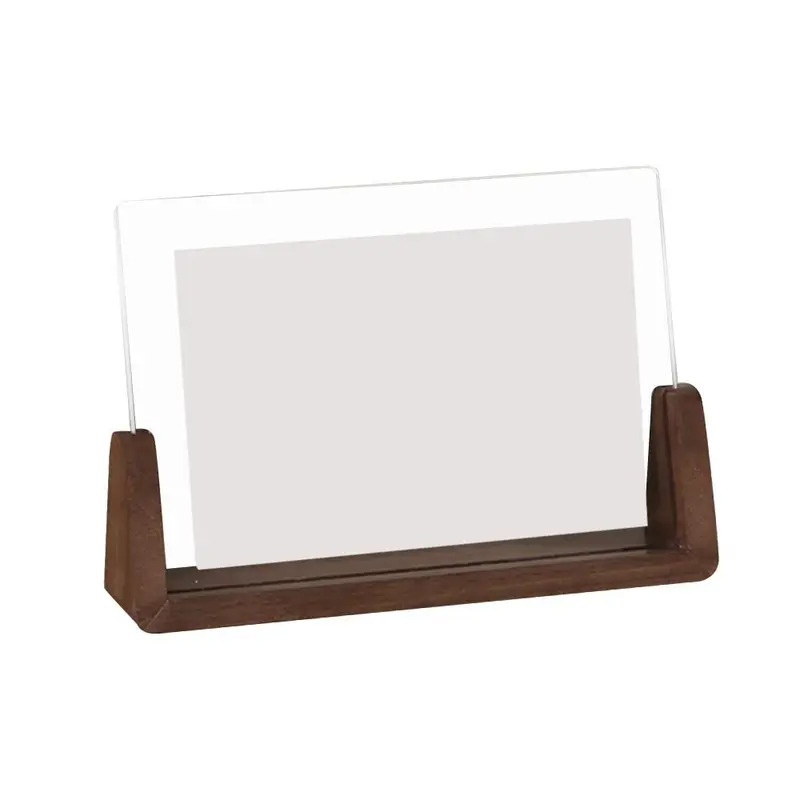 Walnut/Beech Creative Photo Fr - Desk Setup Photo ulasan dan harga