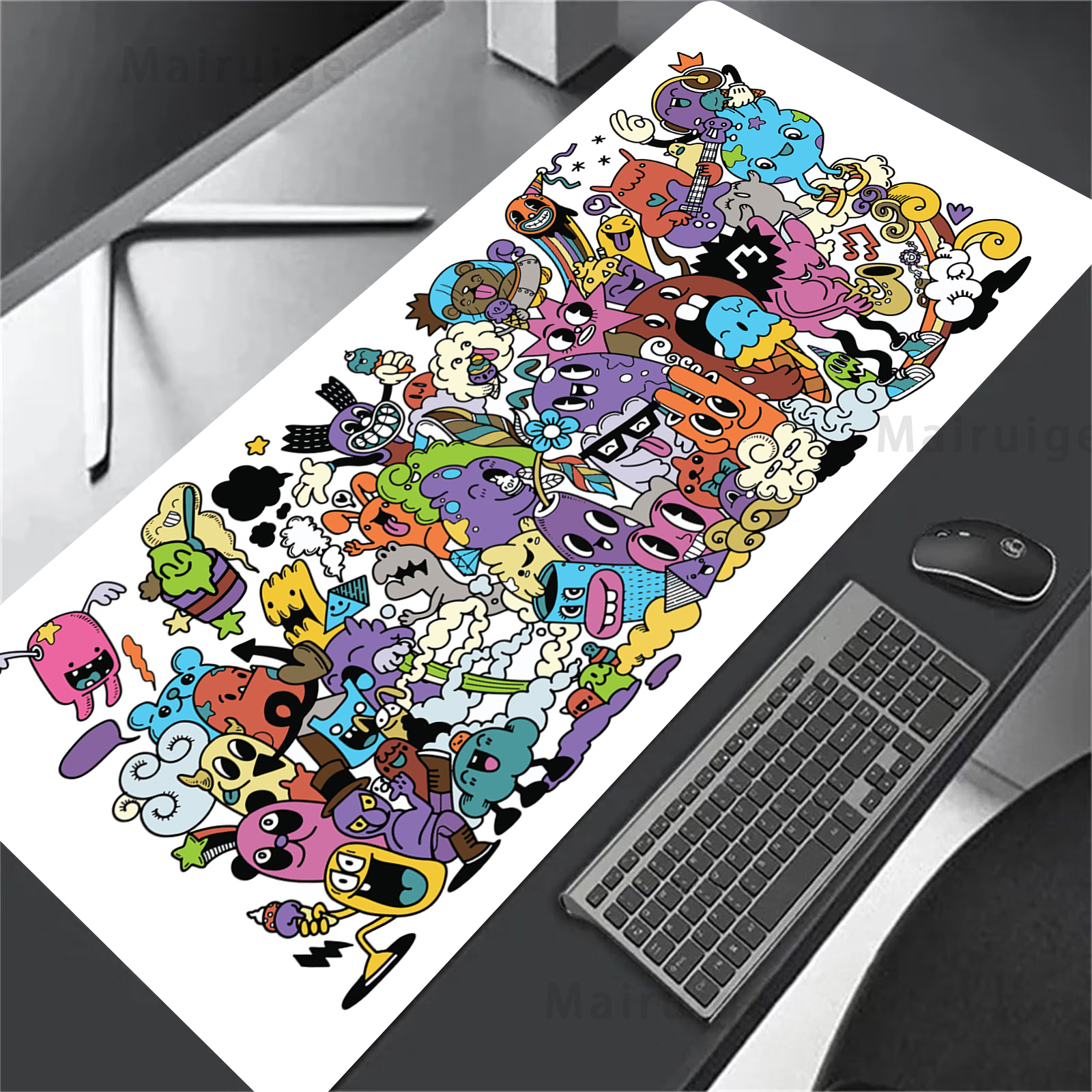 Graffiti Mausepad Office Rug D - Desk Setup Diy ulasan dan harga