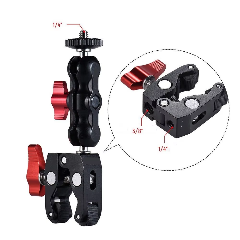 Super Clamp Camera Clamp Mount - Monitor Arm Clamp ulasan dan harga