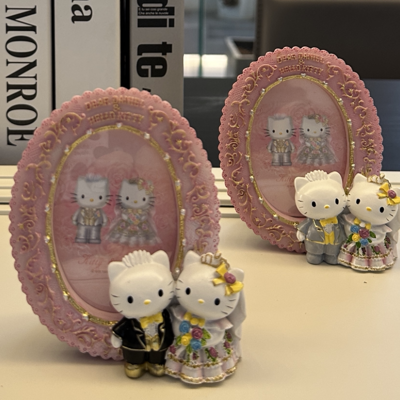 Sanrio Hello Kitty Resin Photo - Desk Setup Photo ulasan dan harga