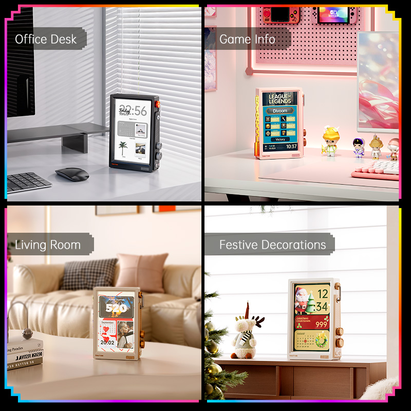 Divoom Times Frame 10.1″ Smart - Desk Setup Diy ulasan dan harga