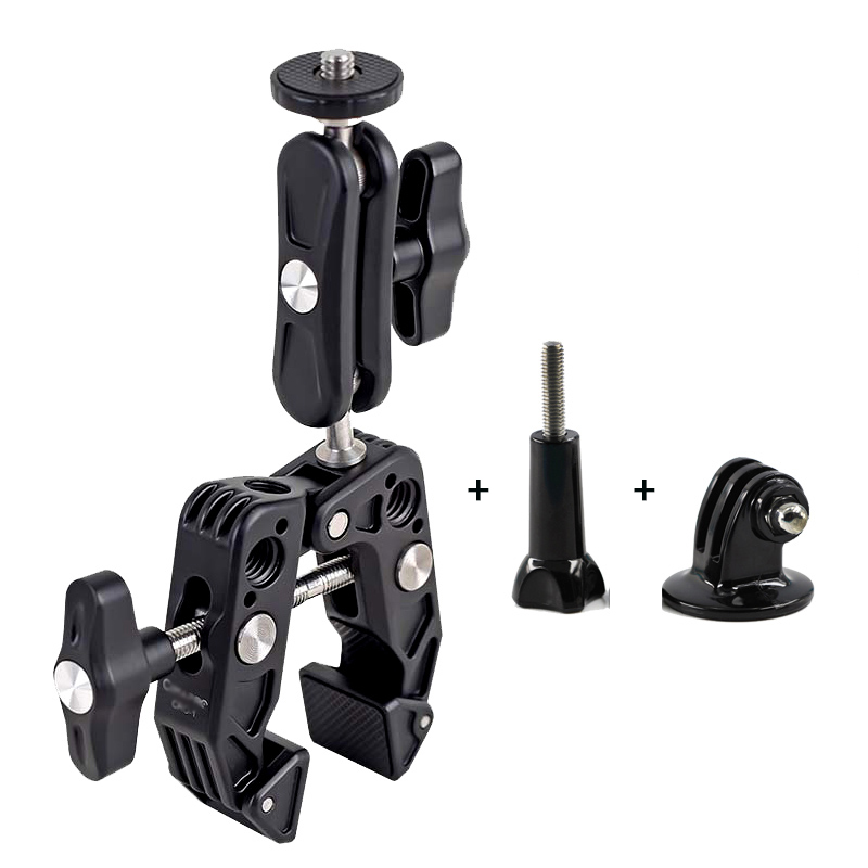 Metal Super Clamp with 360 Bal - Monitor Arm Clamp ulasan dan harga