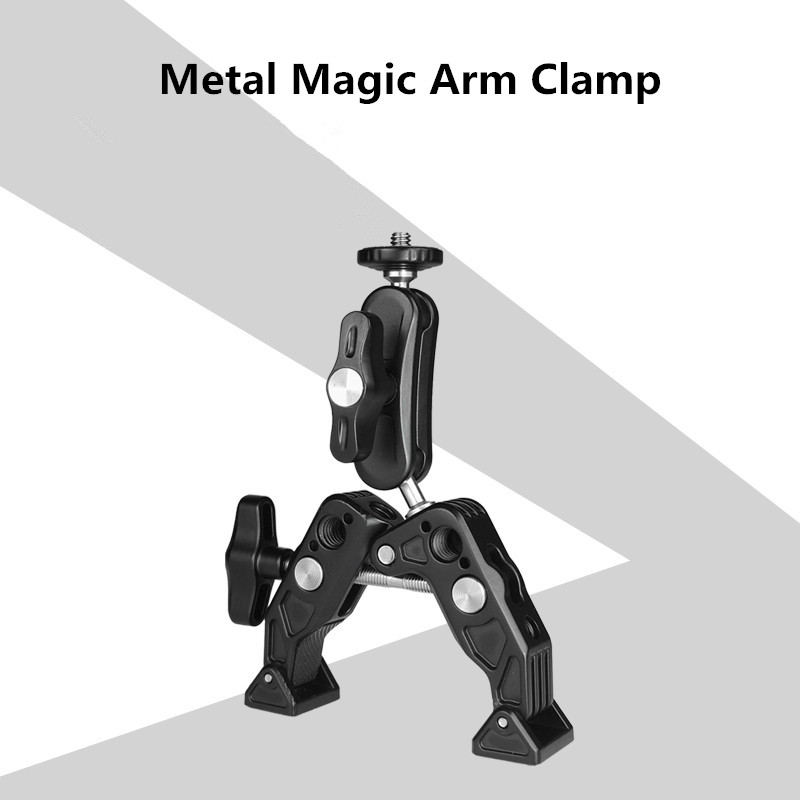 Metal Super Clamp with 360 Bal - Monitor Arm Clamp ulasan dan harga