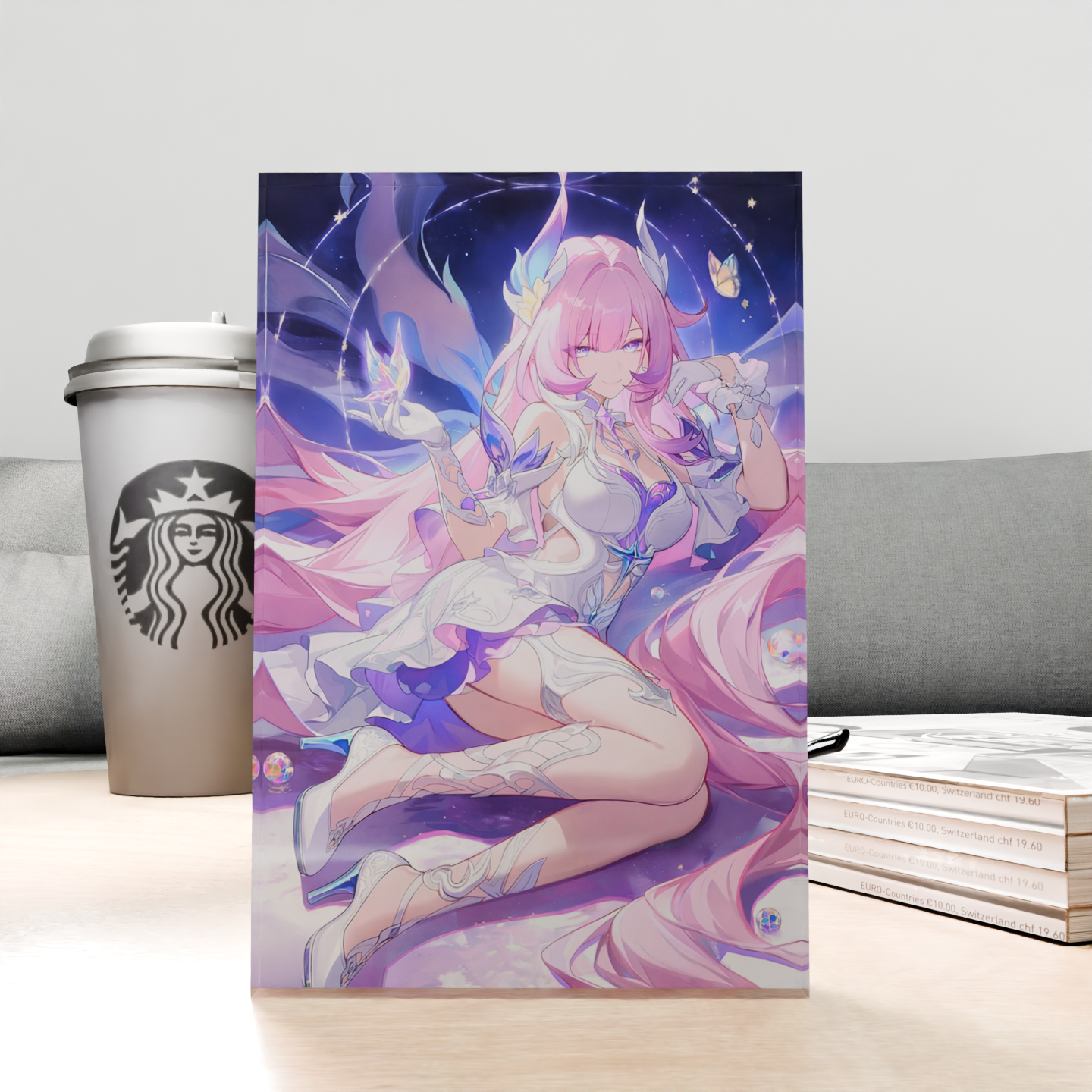 DIY 3D Holographic Cube Honkai - Desk Setup Diy ulasan dan harga