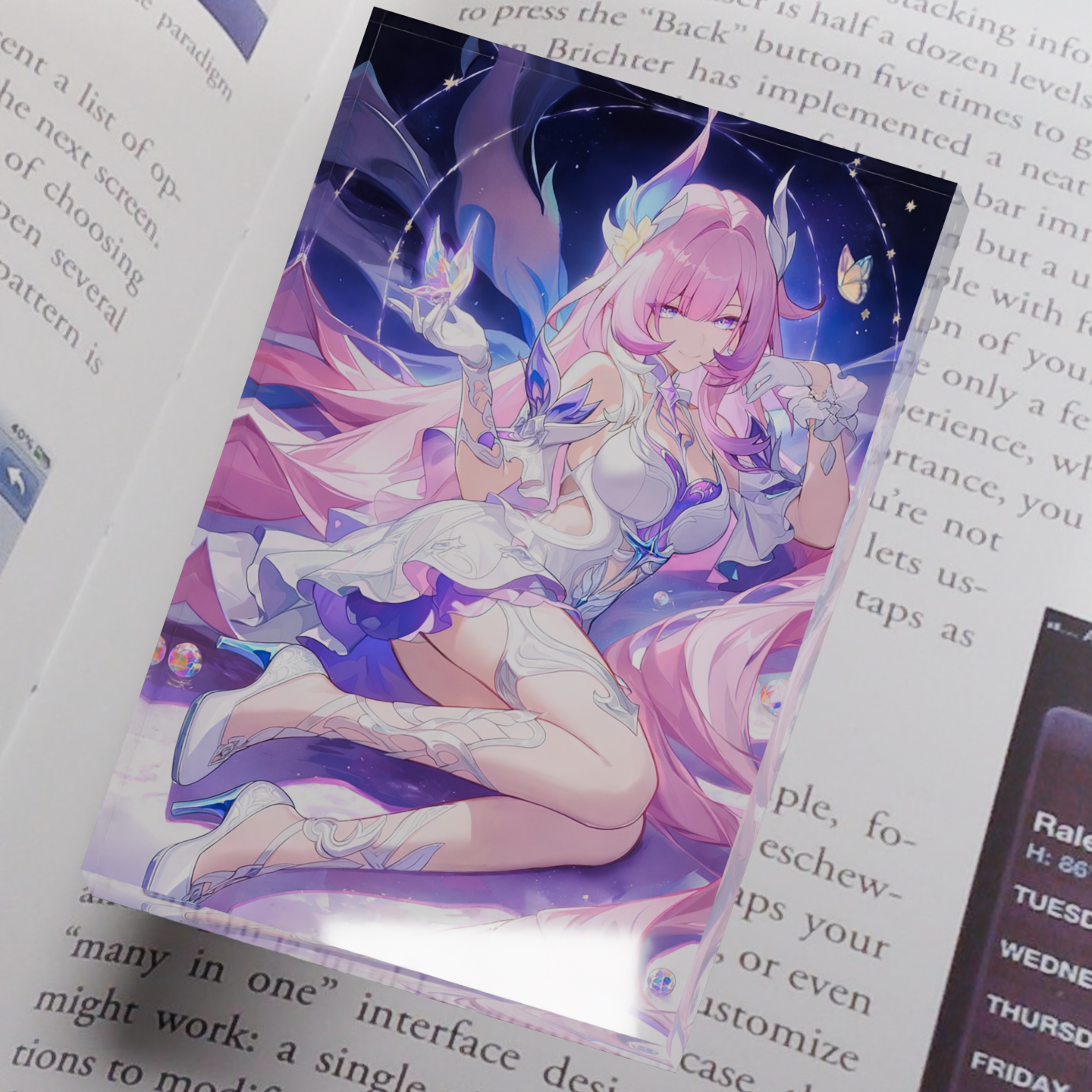 DIY 3D Holographic Cube Honkai - Desk Setup Diy ulasan dan harga