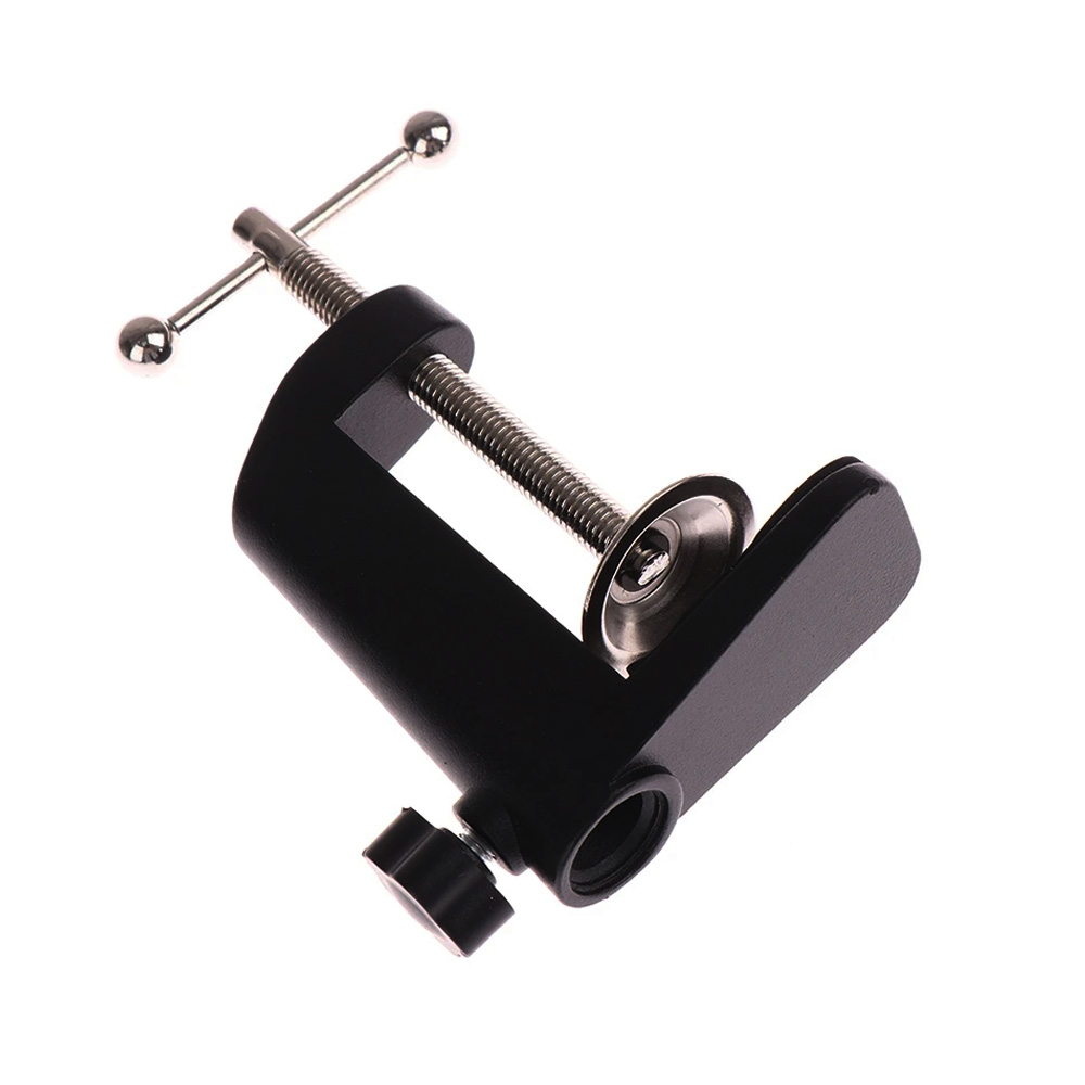 C-Shaped Clip Desk Table Mount - Monitor Arm Clamp ulasan dan harga