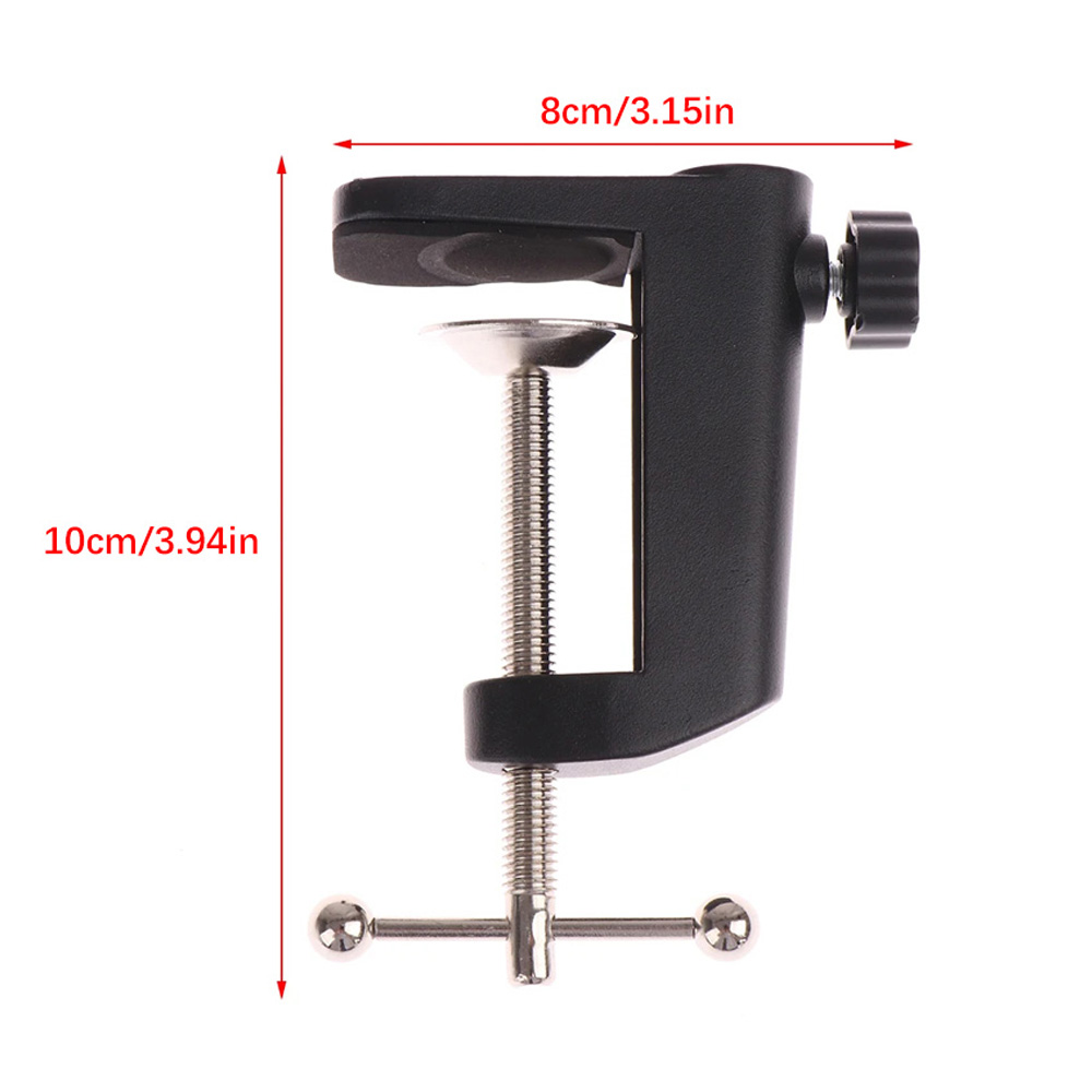 C-Shaped Clip Desk Table Mount - Monitor Arm Clamp ulasan dan harga