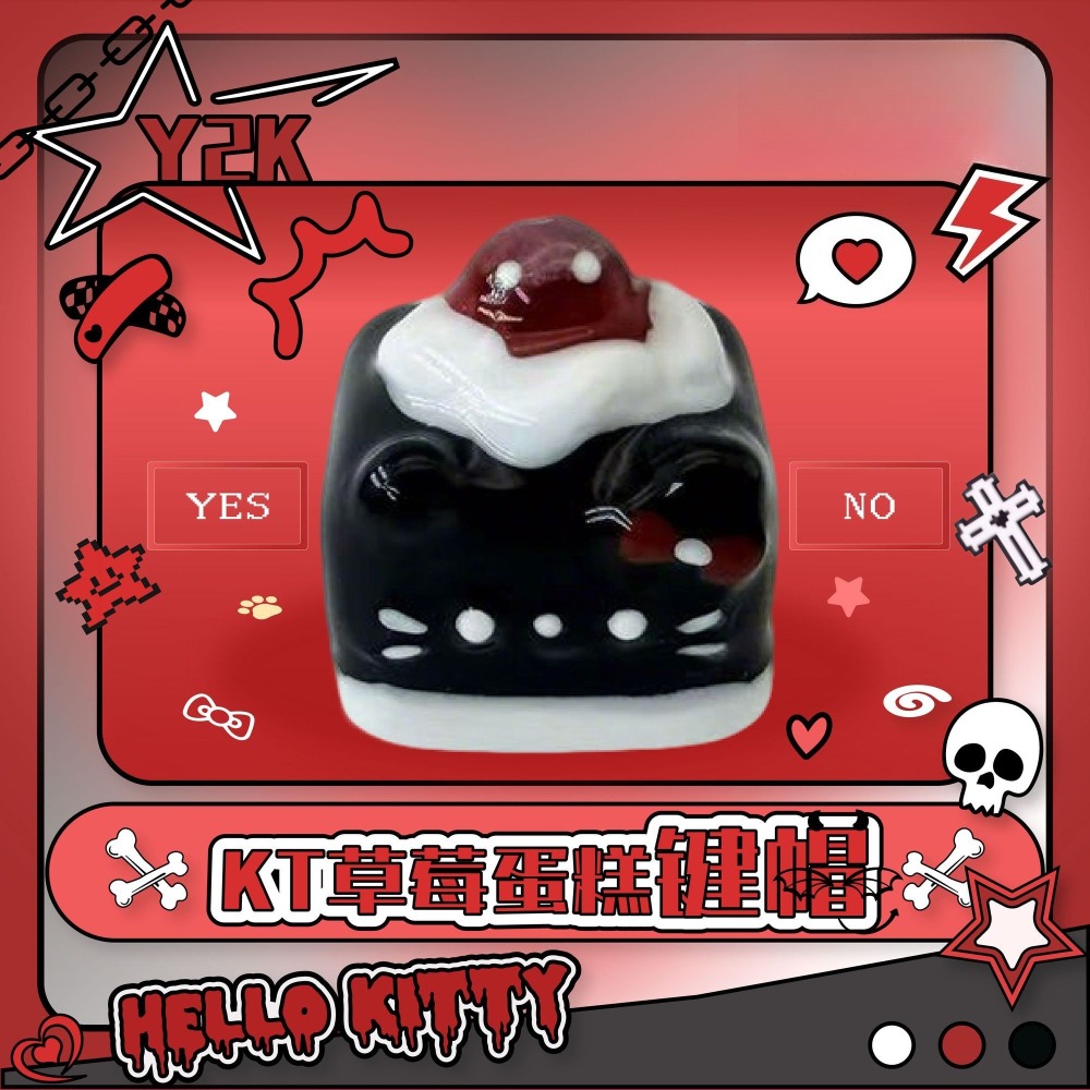 Y2K Kawaii Keycaps Hello Kitty - Desk Setup Girly ulasan dan harga