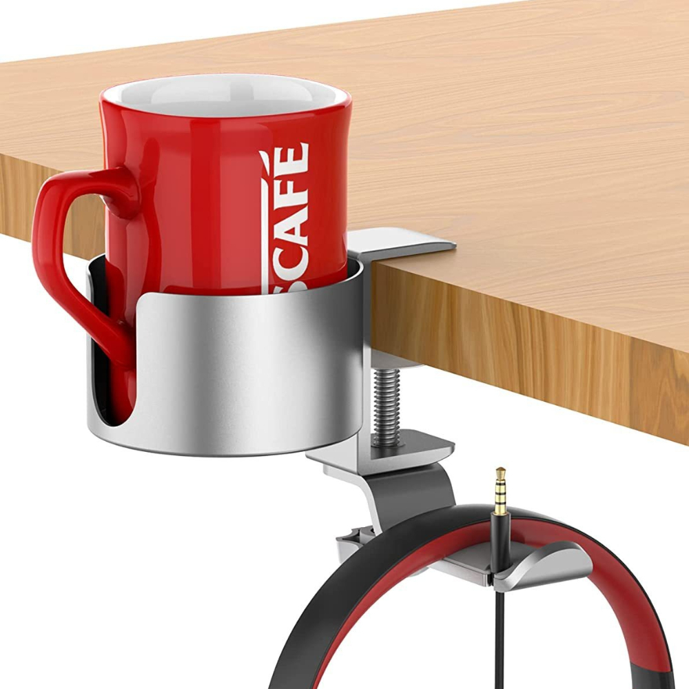 360° Rotating Desk Headphone H - Desk Setup For Office ulasan dan harga